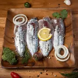 Изображение продукта: Сельдь соленая (селедка) 300 г